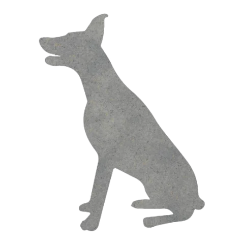 Doberman Pinscher (Sitting Watch)